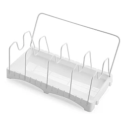 Organizator cu 4 compartimente pentru tigai/capace