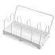 Organizator cu 4 compartimente pentru tigai/capace Organizator cu 4 compartimente pentru tigai/capace