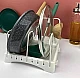 Organizator cu 4 compartimente pentru tigai/capace Organizator cu 4 compartimente pentru tigai/capace