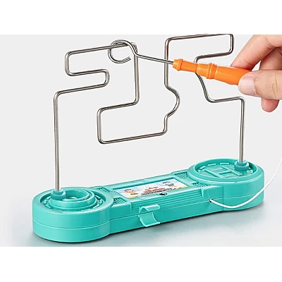 Joc interactiv Labirintul electric pentru copii turcoaz Joc interactiv Labirintul electric pentru copii turcoaz