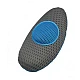 Perna ergonomica Comfy Curve Gri cu albastru pentru sustinere lombara si spate Perna ergonomica Comfy Curve Gri cu albastru pentru sustinere lombara si spate