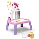 Masuta de desenat UNICORN ROZ cu proiector diapozitive holograme Masuta de desenat UNICORN ROZ cu proiector diapozitive holograme