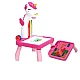 Masuta de desenat UNICORN ROZ cu proiector diapozitive holograme Masuta de desenat UNICORN ROZ cu proiector diapozitive holograme