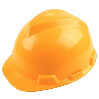 Casca de protectie din plastic galbena Casca de protectie din plastic galbena