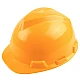 Casca de protectie din plastic galbena Casca de protectie din plastic galbena