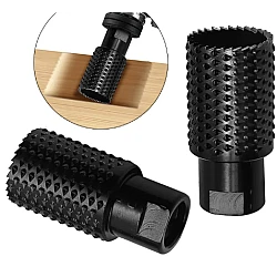 Raspel lemn dimensiune 30MM filet M14 negru Raspel lemn dimensiune 30MM filet M14 negru