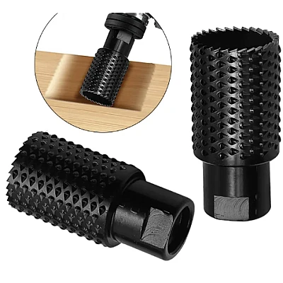 Raspel lemn dimensiune 30MM filet M14 negru Raspel lemn dimensiune 30MM filet M14 negru