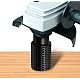 Raspel lemn dimensiune 30MM filet M14 negru Raspel lemn dimensiune 30MM filet M14 negru
