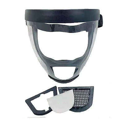Masca tip viziera cu filtru PM2.5 tip full face Masca tip viziera cu filtru PM2.5 tip full face