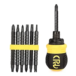 Set surubelnita 13 in 1 cu 6 varfuri magnetice si cap dublu