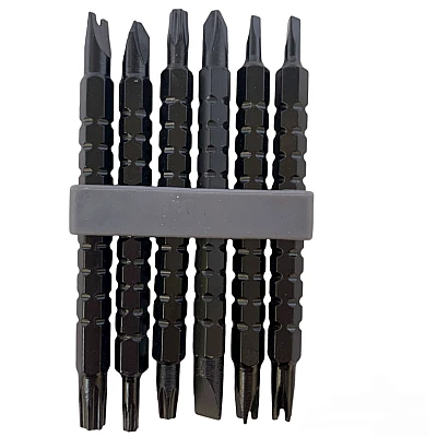 Set surubelnita 13 in 1 cu 6 varfuri magnetice si cap dublu Set surubelnita 13 in 1 cu 6 varfuri magnetice si cap dublu
