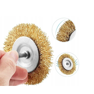Set 6 perii din sarma pentru bormasina Set 6 perii din sarma pentru bormasina