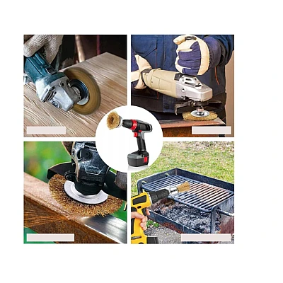 Set 6 perii din sarma pentru bormasina Set 6 perii din sarma pentru bormasina