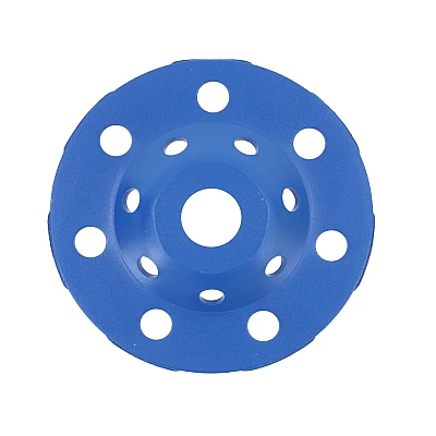 Disc Diamantat ALBASTRU 125 Mm cu segmenti GRI pentru Slefuire Beton Mozaic Suprafete Dure Disc Diamantat ALBASTRU 125 Mm cu segmenti GRI pentru Slefuire Beton Mozaic Suprafete Dure