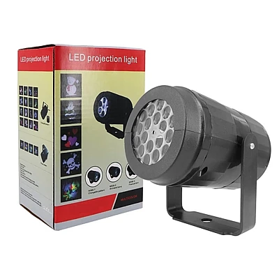 Proiector laser Led rotativ cu tematica de craciun LY