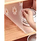 Folie de protectie pentru rafturi 45 x 300cm cu floricele albe Folie de protectie pentru rafturi 45 x 300cm cu floricele albe