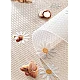 Folie de protectie pentru rafturi 45 x 300cm cu floricele albe Folie de protectie pentru rafturi 45 x 300cm cu floricele albe