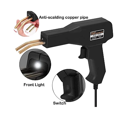 Trusa Pistol Si Capse Pentru Lipit Plastic LH50 Putere 50W Negru Trusa Pistol Si Capse Pentru Lipit Plastic LH50 Putere 50W Negru