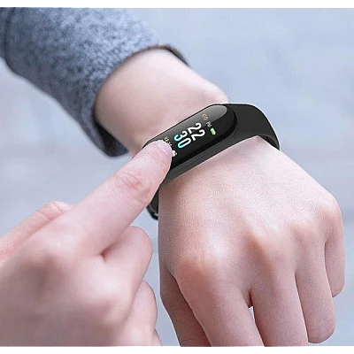 Bratara SmartBand M7 NEAGRA Fitness Tracker Monitorizare Puls Sanatate