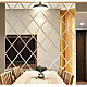 Set 58 Oglinzi Acrilice Autoadezive Luxer 100x100 cm Model Romb 1 metru patrat Set 58 Oglinzi Acrilice Autoadezive Luxer 100x100 cm Model Romb 1 metru patrat