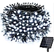 Instalatie Craciun Solara ALB RECE 500 Led 50 metri 7 jocuri lumini si telecomanda Instalatie Craciun Solara ALB RECE 500 Led 50 metri 7 jocuri lumini si telecomanda