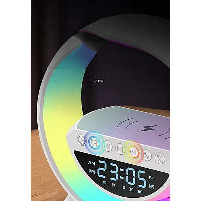 Boxa Bluetooth BT 3401 LED display incarcare wireless ceas cu alarma Boxa Bluetooth BT 3401 LED display incarcare wireless ceas cu alarma