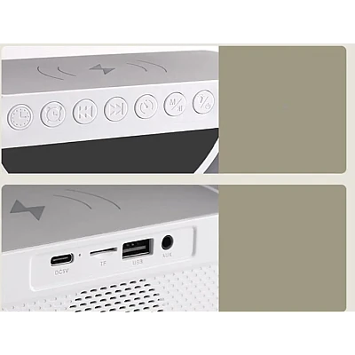 Boxa Bluetooth BT 3401 LED display incarcare wireless ceas cu alarma Boxa Bluetooth BT 3401 LED display incarcare wireless ceas cu alarma