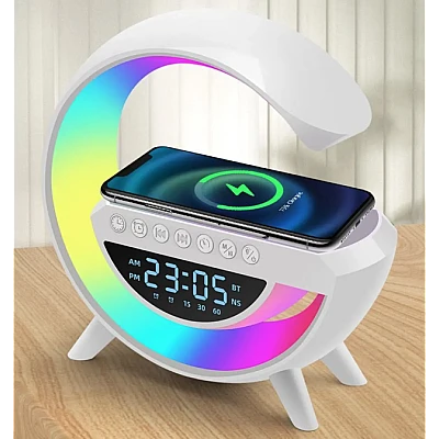 Boxa Bluetooth BT 3401 LED display incarcare wireless ceas cu alarma Boxa Bluetooth BT 3401 LED display incarcare wireless ceas cu alarma