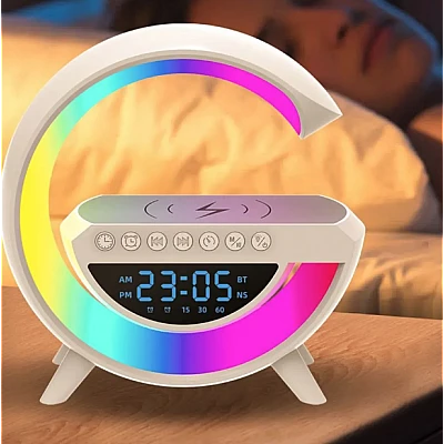 Boxa Bluetooth BT 3401 LED display incarcare wireless ceas cu alarma Boxa Bluetooth BT 3401 LED display incarcare wireless ceas cu alarma