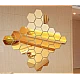 Set 10 Oglinzi Design Hexagon AURII - Oglinzi Decorative Acrilice Cristal - Diamant - Fagure 10 bucati/set Set 10 Oglinzi Design Hexagon AURII - Oglinzi Decorative Acrilice Cristal - Diamant - Fagure 10 bucati/set