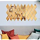 Set 10 Oglinzi Design ROMB AURII - Oglinzi Decorative Acrilice Cristal - Diamant - Fagure Set 10 Oglinzi Design ROMB AURII - Oglinzi Decorative Acrilice Cristal - Diamant - Fagure