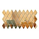 Set 10 Oglinzi Design ROMB AURII - Oglinzi Decorative Acrilice Cristal - Diamant - Fagure Set 10 Oglinzi Design ROMB AURII - Oglinzi Decorative Acrilice Cristal - Diamant - Fagure