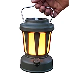 Lampa Solara de Camping LY18 Verde cu Maner 