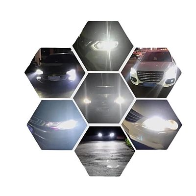 Set 2 becuri auto H4 cu 42 LED SMD 120W 6000k 12/80V doua faze lupa Set 2 becuri auto H4 cu 42 LED SMD 120W 6000k 12/80V doua faze lupa