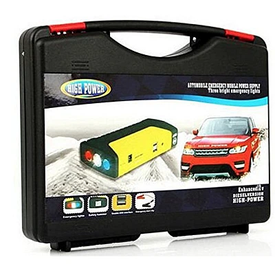Baterie portabila 50800 mAh cu iluminare LED + starter extern auto Baterie portabila 50800 mAh cu iluminare LED + starter extern auto