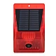 Lampa solara cu alarma pentru protectie cu senzor de miscare telecomanda rosie Lampa solara cu alarma pentru protectie cu senzor de miscare telecomanda rosie
