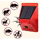 Lampa solara cu alarma pentru protectie cu senzor de miscare telecomanda rosie Lampa solara cu alarma pentru protectie cu senzor de miscare telecomanda rosie