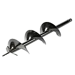 Burghiu pamant 250-800 mm Negru 