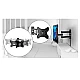 Suport TV cu Brat de Perete 42'' Max 50 kg Negru Model L030B Suport TV cu Brat de Perete 42'' Max 50 kg Negru Model L030B
