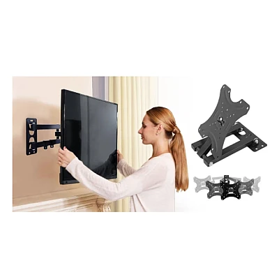 Suport TV cu Brat de Perete 42'' Max 50 kg Negru Model L030B Suport TV cu Brat de Perete 42'' Max 50 kg Negru Model L030B