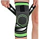 Genunchiera Elastica Ajustabila cu Bretele Elastice Negru si Verde Genunchiera Elastica Ajustabila cu Bretele Elastice Negru si Verde