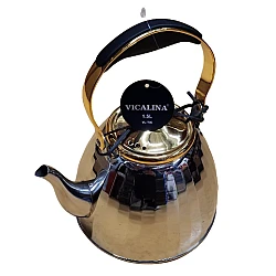 Ibric Ceai VL-T06 Vicalina AURIU 1.5L cu Maner 