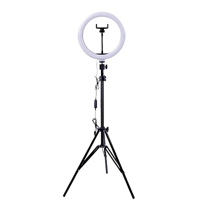 Lampa Ring Light LED 8" Circulara cu Lumina rece / naturala / calda Lampa Ring Light LED 8" Circulara cu Lumina rece / naturala / calda