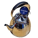 Ibric Ceai VL-9375 Vicalina ARGINTIU 1.5L cu Maner 