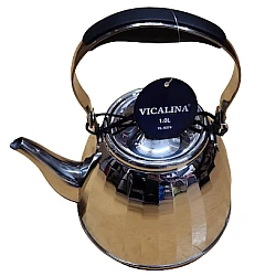 Ibric Ceai VL-9374 Vicalina ARGINTIU 1.0L cu Maner 