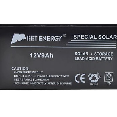 Baterie pentru panou solar Meet Energy 12V 9Ah Baterie pentru panou solar Meet Energy 12V 9Ah