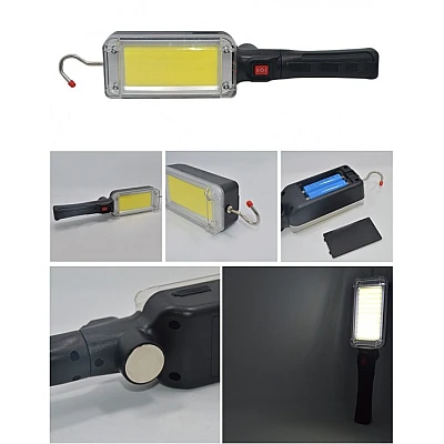 Lampa Lucru ZJ-8859 cu 2 Acumulatori 18650 Lampa Lucru ZJ-8859 cu 2 Acumulatori 18650