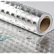 Folie aluminiu ARGINTIE 3D MODEL autoadeziva bucatarie 60 x 300 cm LY Folie aluminiu ARGINTIE 3D MODEL autoadeziva bucatarie 60 x 300 cm LY