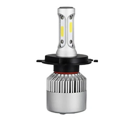 Kit becuri led auto COB S2 H4 2 buc/set 8000Lumeni temperatura 6000K/Alb putere 72W Kit becuri led auto COB S2 H4 2 buc/set 8000Lumeni temperatura 6000K/Alb putere 72W