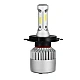 Kit becuri led auto COB S2 H4 2 buc/set 8000Lumeni temperatura 6000K/Alb putere 72W Kit becuri led auto COB S2 H4 2 buc/set 8000Lumeni temperatura 6000K/Alb putere 72W
